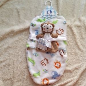 NWT swaddle and lovie